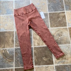 Avocado Rachel Rib 7/8 leggings